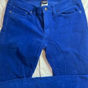PATAGONIA Women's Corduroy Pants - Size 29 Organic Cotton - Blue
